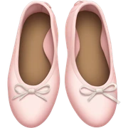 Pale pink ballet shoes sticker