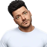 realistic portrait of a male sticker