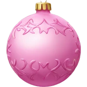 Pink ornament  sticker