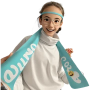 smiling solo with bandaid sticker