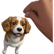 pov of a happy dog sticker