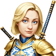 Golden Samurai sticker