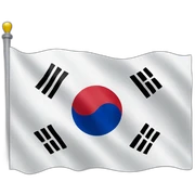korean flag sticker