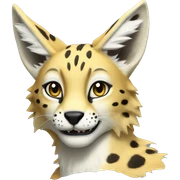 Sergal-Serval sticker