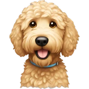 golden doodle sticker