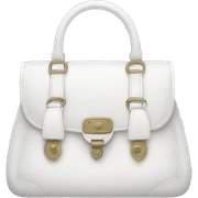 white purse sticker