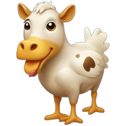 mixed chicken and cow sticker