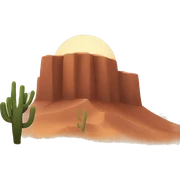 Desert  sticker