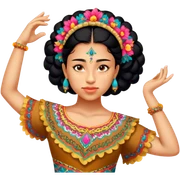 Folkloric Dancer sticker