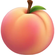 Pinky peach sticker