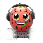 watermelon djing  sticker