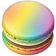 rainnbow Macaron sticker