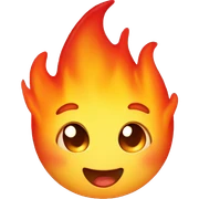 cute Flame sticker