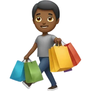 Shopping sticker