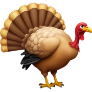 Trump with turkey sticker
