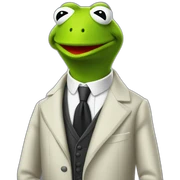 kermit sophisticated sticker