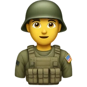 Soldier sticker