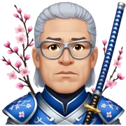 Samurai Warrior sticker