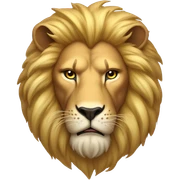 Lion sticker