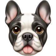 French bulldog  sticker