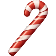 candy cane sticker