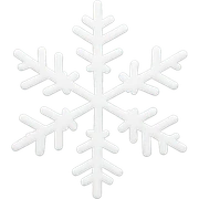 snowflake sticker