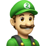 Luigi sticker