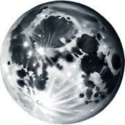 Moon  sticker