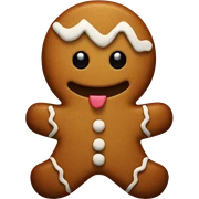 Gingerbreadman sticker