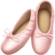 Pale pink ballet shoes sticker