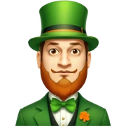 Classy Irish sticker