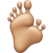 foot sticker