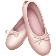 Pale pink ballet shoes sticker