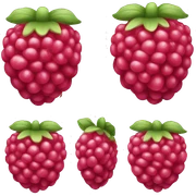 raspberry sticker
