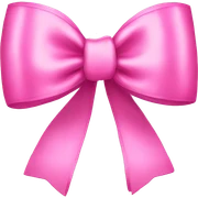 Pink bows  sticker