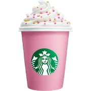 Pink Starbucks  sticker