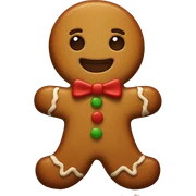 Gingerbread man  sticker