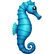 Seahorse sticker