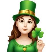 Celebratory Leprechaun sticker