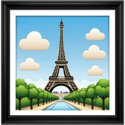 Paris  sticker