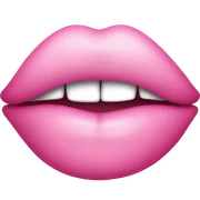pink kiss  sticker