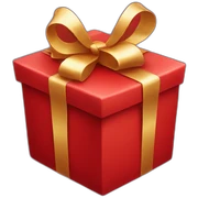 red present  sticker
