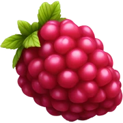 Raspberry sticker