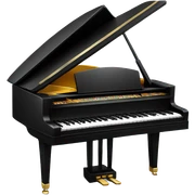 piano sticker