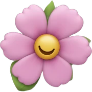 Flower sticker