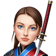 Katana Master sticker