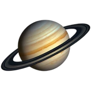Planet Saturn sticker