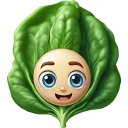 Spinach sticker
