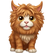 Highland cow cat sticker