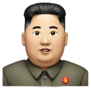 Kim Jong Un sticker